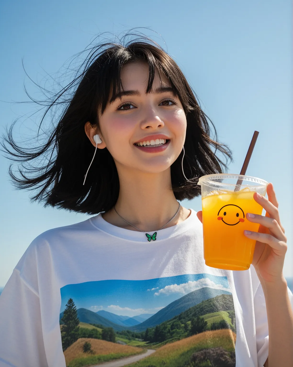 Summer Orange — Carefree Lifestyle Portrait Series