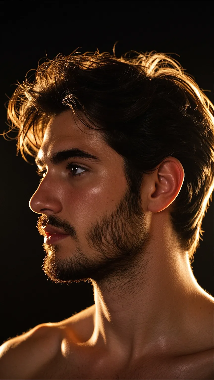 Nocturnal Flash — Cinematic Night Portrait