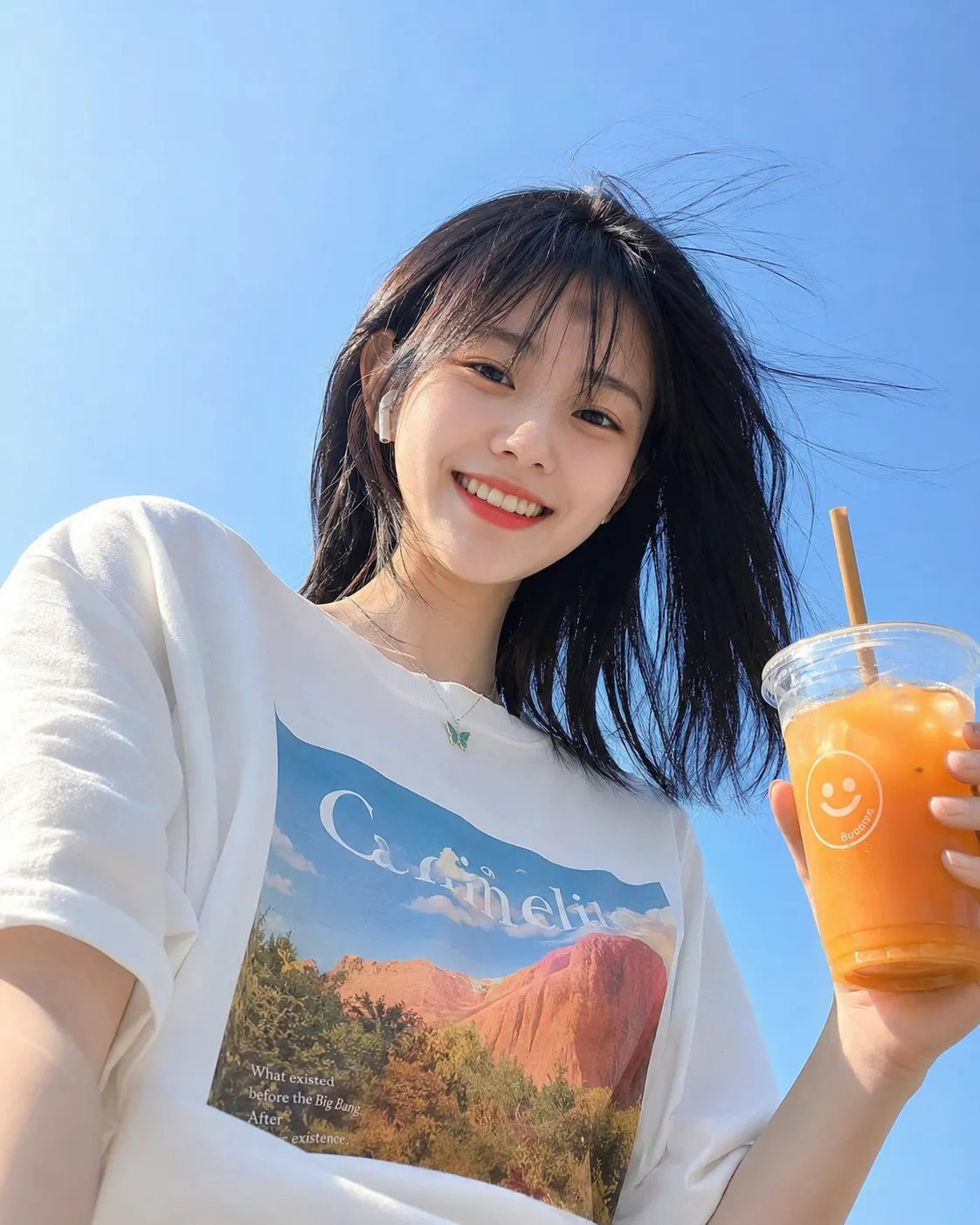 Summer Orange — Carefree Lifestyle Portrait Series
