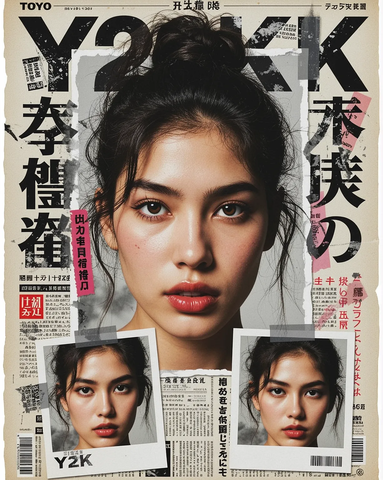 Tokyo Street Zine — Y2K Japanese Editorial Collage