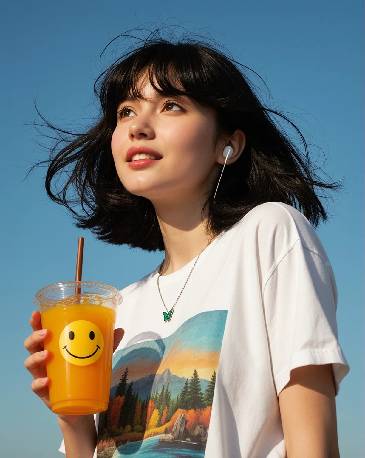Summer Orange — Carefree Lifestyle Portrait Series
