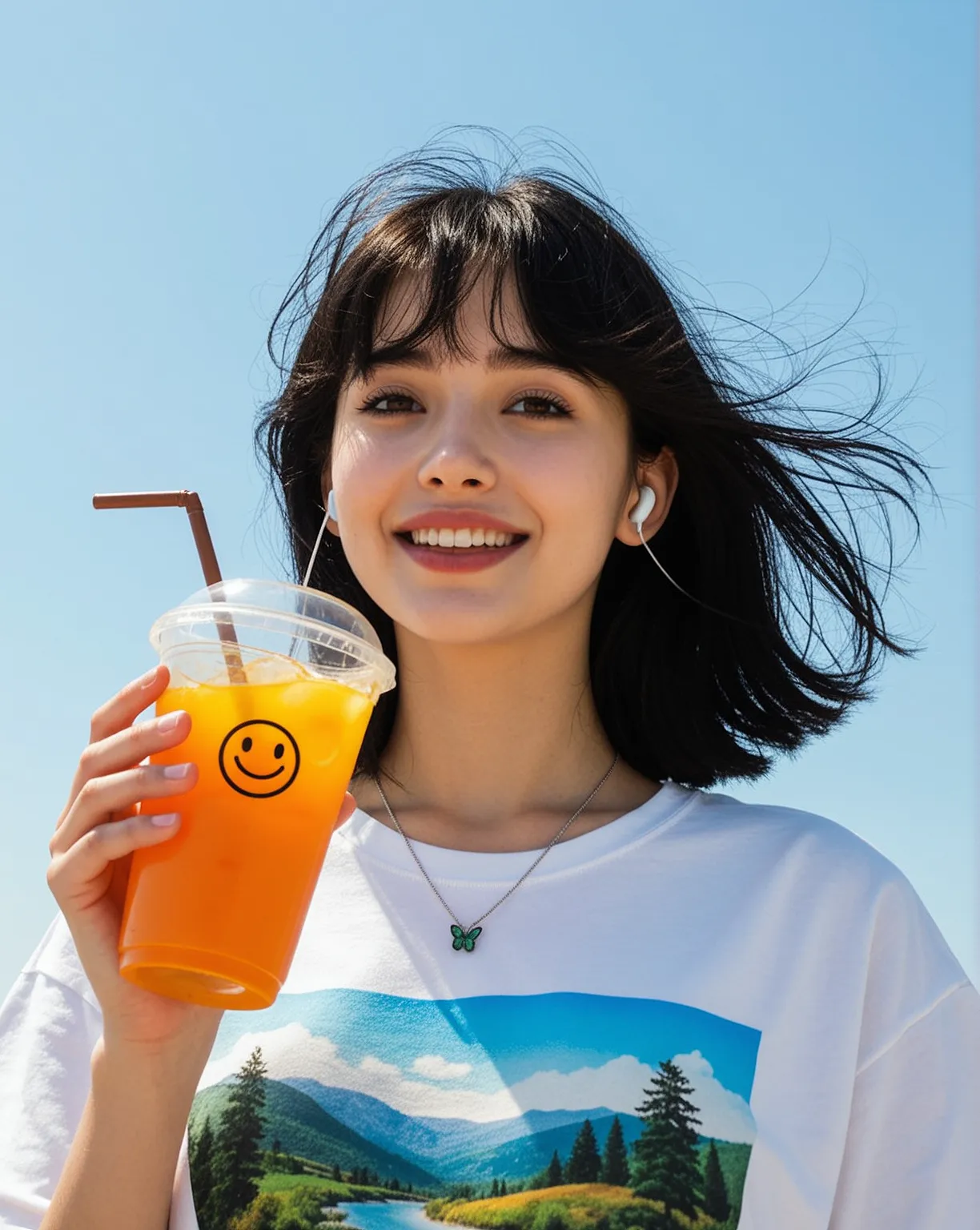 Summer Orange — Carefree Lifestyle Portrait Series