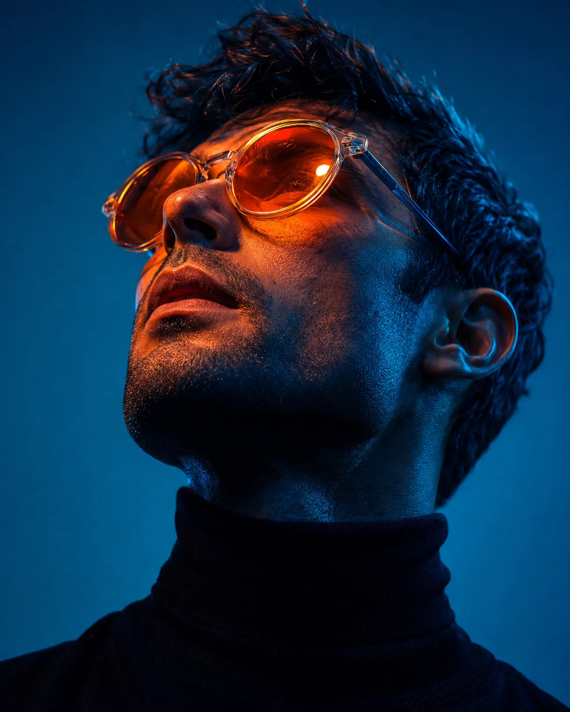 Neon Oracle — Cyberpunk Cinematic Portrait